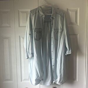 Wax Jean Sky Blue Denim Top